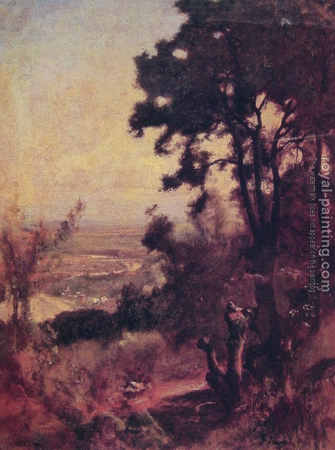 George Inness : Valley Near Perugia